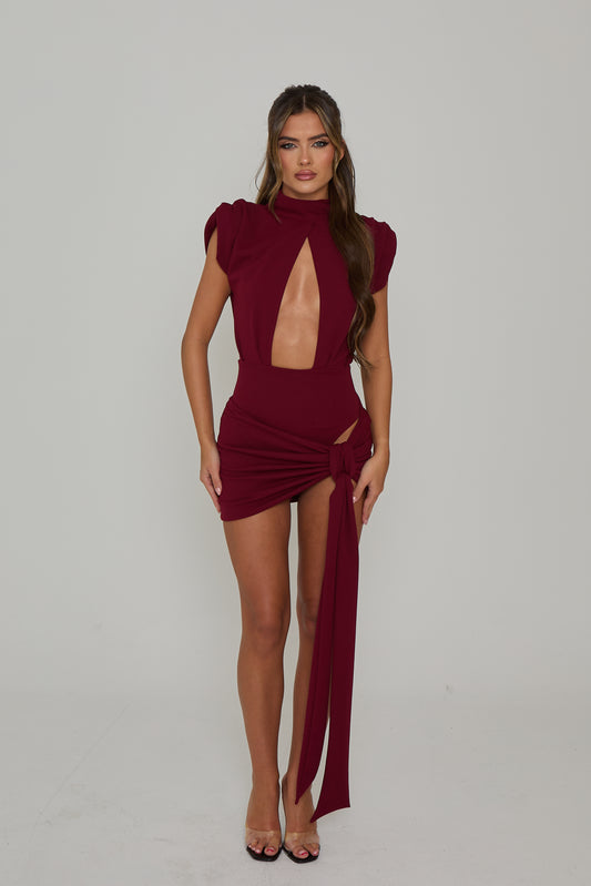 Astrid Burgundy Co Ord / PRE ORDER