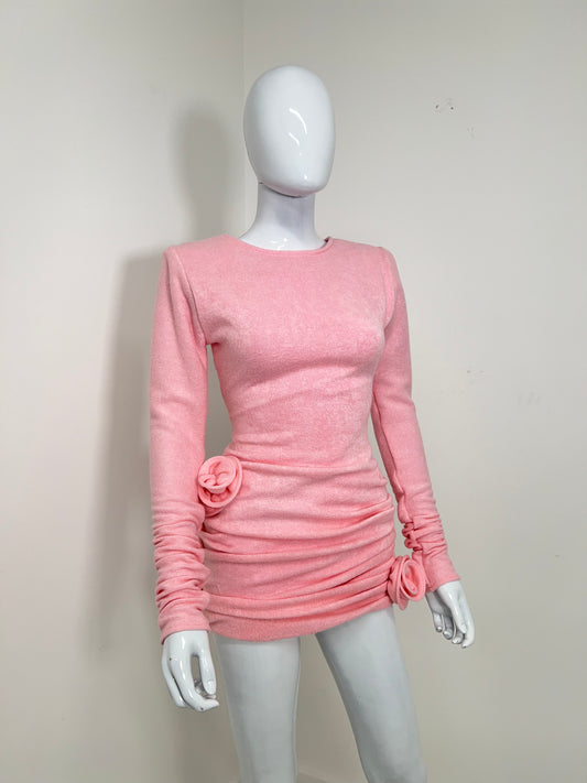 Becca Baby Pink Knit Dress / BLACK FRIDAY SAMPLE